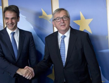 Την Πέμπτη η συνάντηση του Κ.Μητσοτάκη με το Ζαν Κλοντ Γιούνκερ στις Βρυξέλλες